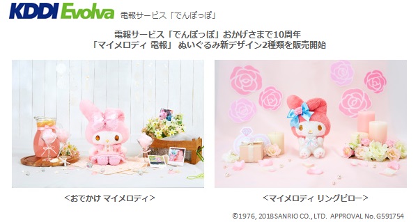 KDDIエボルバ、電報サービス「でんぽっぽ」おかげさまで10周年「マイ