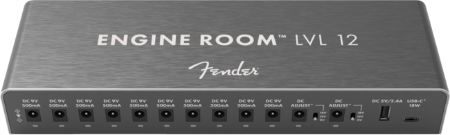 エフェクトペダルにクリーンな電源を。ENGINE ROOM™ パワーサプライ3