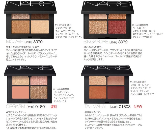 NARSの「クワッドアイシャドー」をTikTokのブランドエフェクト機能で