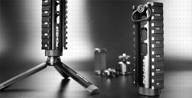 複数のデバイスを機能的に搭載できる革新的マウントベース『PICA-POD