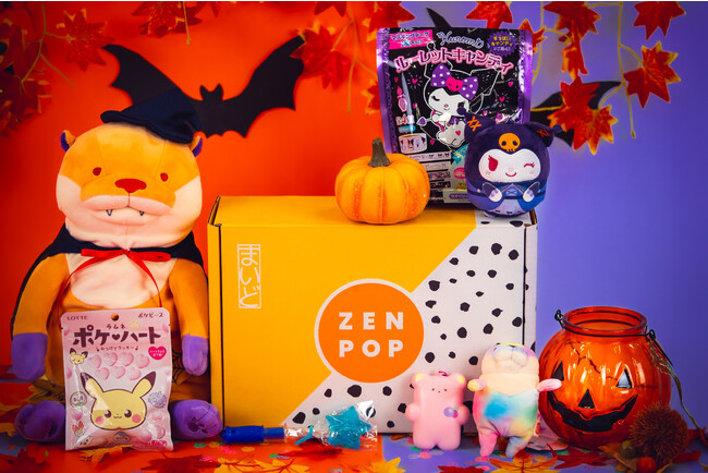 海外で愛される「もちかわうそ」がハロウィン仕様で登場、ZenPop