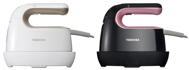 2段階のスチーム量設定とアイロン機能を備えた、1台2役の「衣類