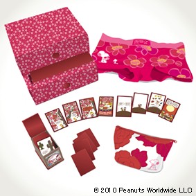 勝負パンツで戦いに挑め！？ スヌーピーと一緒に花札勝負!『SNOOPY