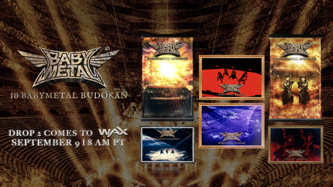 BABYMETAL、新たに限定NFTトレーディングカード「10 BABYMETAL BUDOKAN
