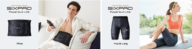 ジェルシートなしで腹筋、太もも・ヒップを鍛える次世代型EMSスーツ
