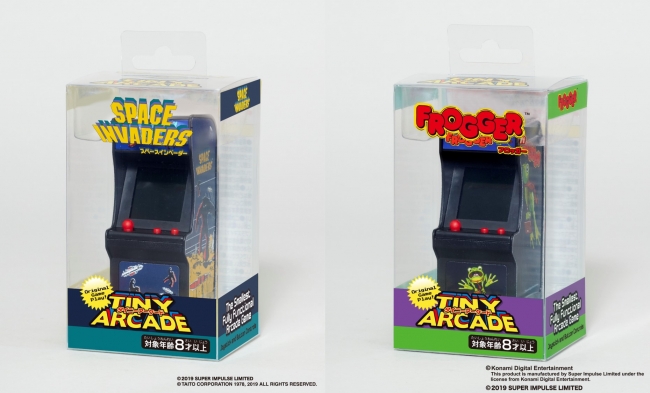 ゲームファンに話題沸騰中の “TINY ARCADE”に、さらに2タイトルが新