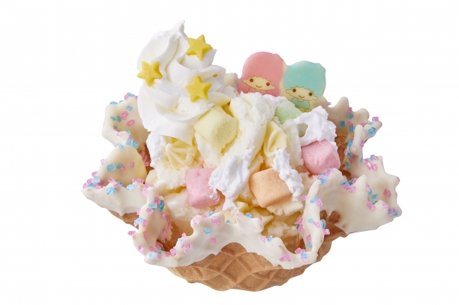 初コラボ＞コールドストーン×リトルツインスターズ(キキ＆ララ