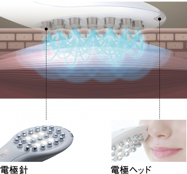 より深く細部まで入り込むEMS×温感RF×LEDで、全身が美しく見違える