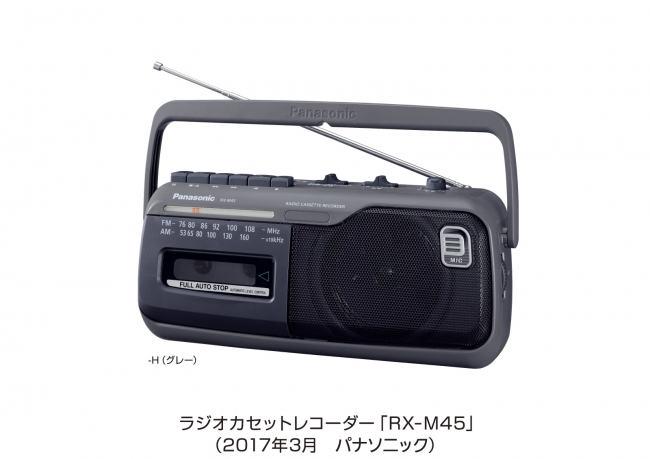 ラジオカセットレコーダー・FM/AM 2バンドラジオを発売 | パナソニック