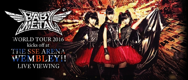 BABYMETAL WORLD TOUR 2016 kicks off at THE SSE ARENA WEMBLEY