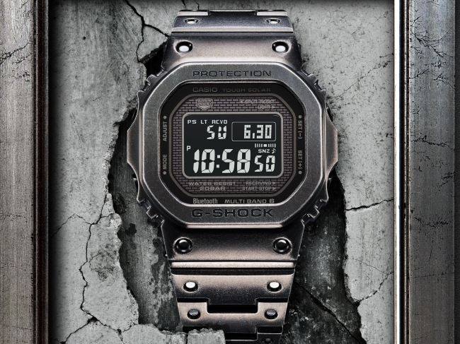 ヴィンテージの風合いを表現したフルメタル“G-SHOCK” | カシオ計算機