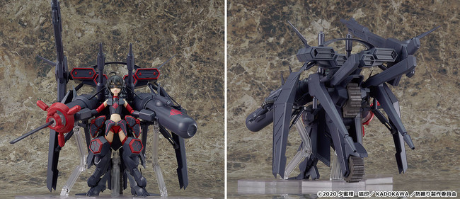 アクションフィギュア＋プラキット『ACT MODE』シリーズに、“防振り”の