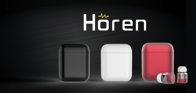 Horen】大人気・完全ワイヤレスイヤホンが更にパワーアップして登場