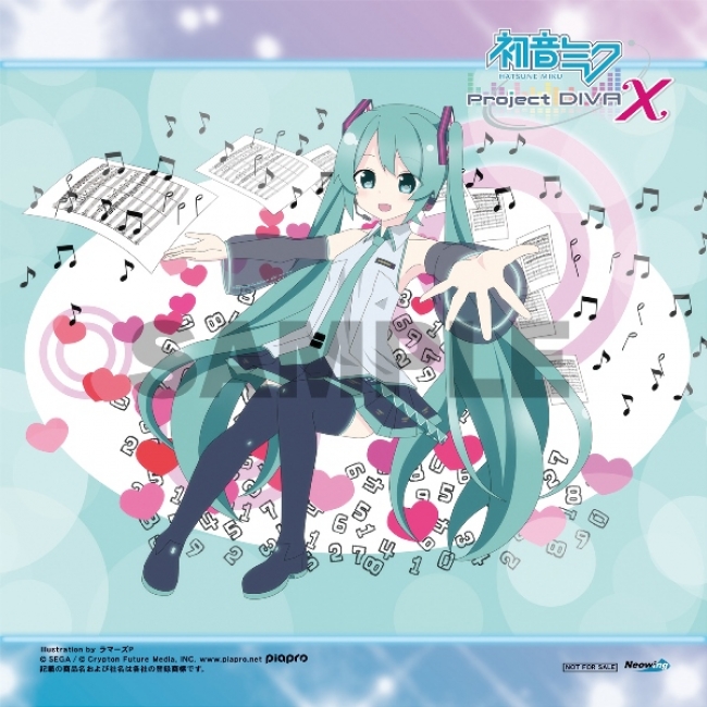 PS Vita『初音ミク -Project DIVA- X』 販売店別予約特典 デザイン第 2