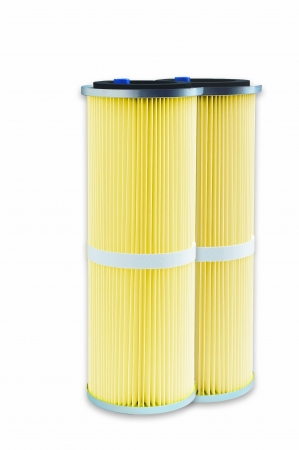 新東工業 粉塵火災ゼロへの挑戦第一弾】難燃性カートリッジフィルタ