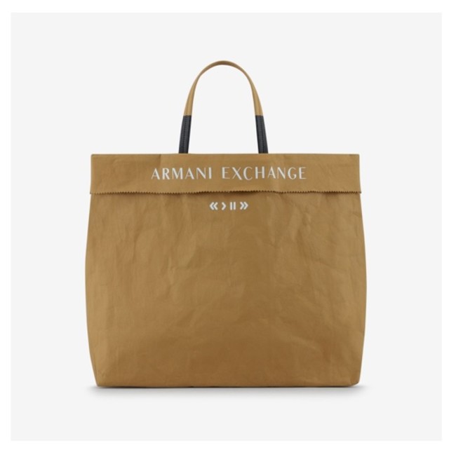 A|X アルマーニ エクスチェンジ】紙のショッピングバッグがおしゃれに