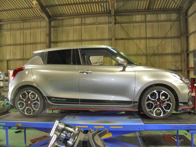 ZC33S スイフト・スポーツ TEINハイテクダウンサス交換 四輪