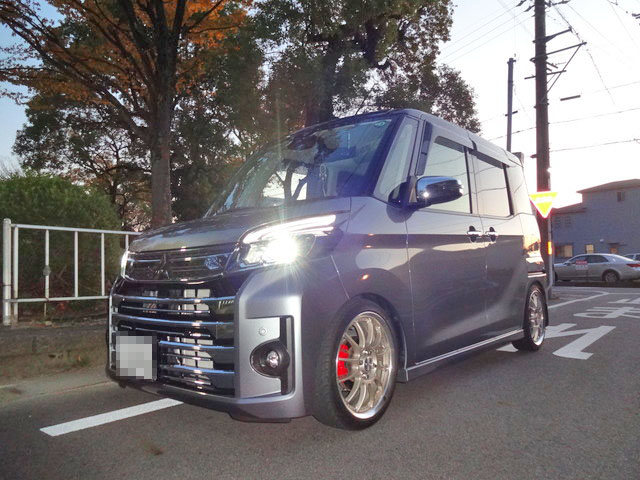 B11A EKスペース カスタム 1G締め直し 四輪アライメント ｜ 持ち込み