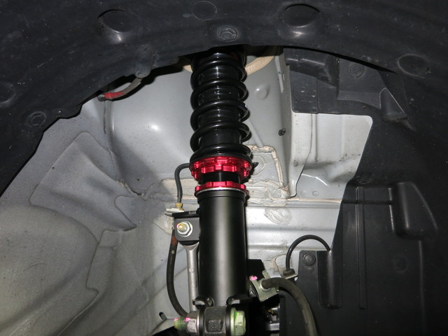 ノート NISMO S E12改 BLITZ ZZ-R DAMPER 車高調に交換 ｜ 持ち込み