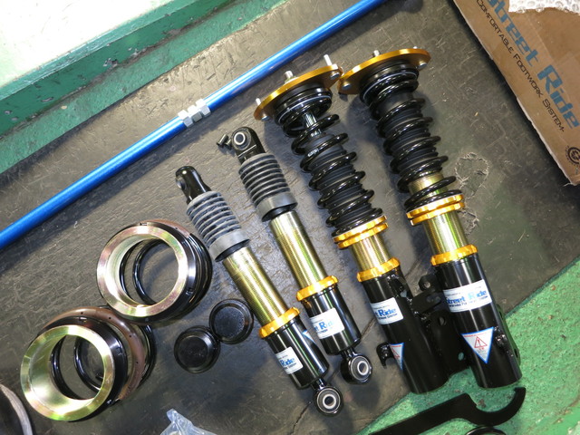 MH23S ワゴンR ストリートライド車高調に交換 四輪アライメント調整