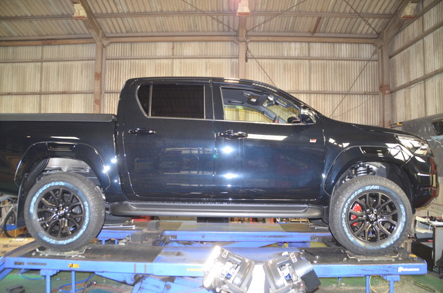 GRハイラックス GUN125 JAOS ジャオス BATTLEZ リフトアップセット