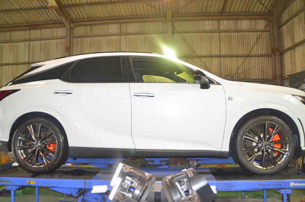 レクサス RX350 TALA15 RS-R Ti2000 ハーフダウンサスに交換 四輪