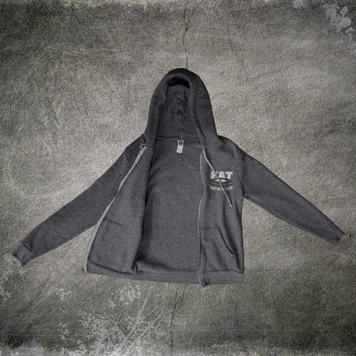 Fat Wreck Chords / Logo Zip パーカー [ダークグレー] - PUNK MART