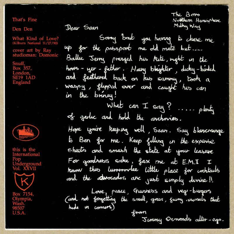 Snuff / That's Fine [US Orig.EP] [7inch | International Pop