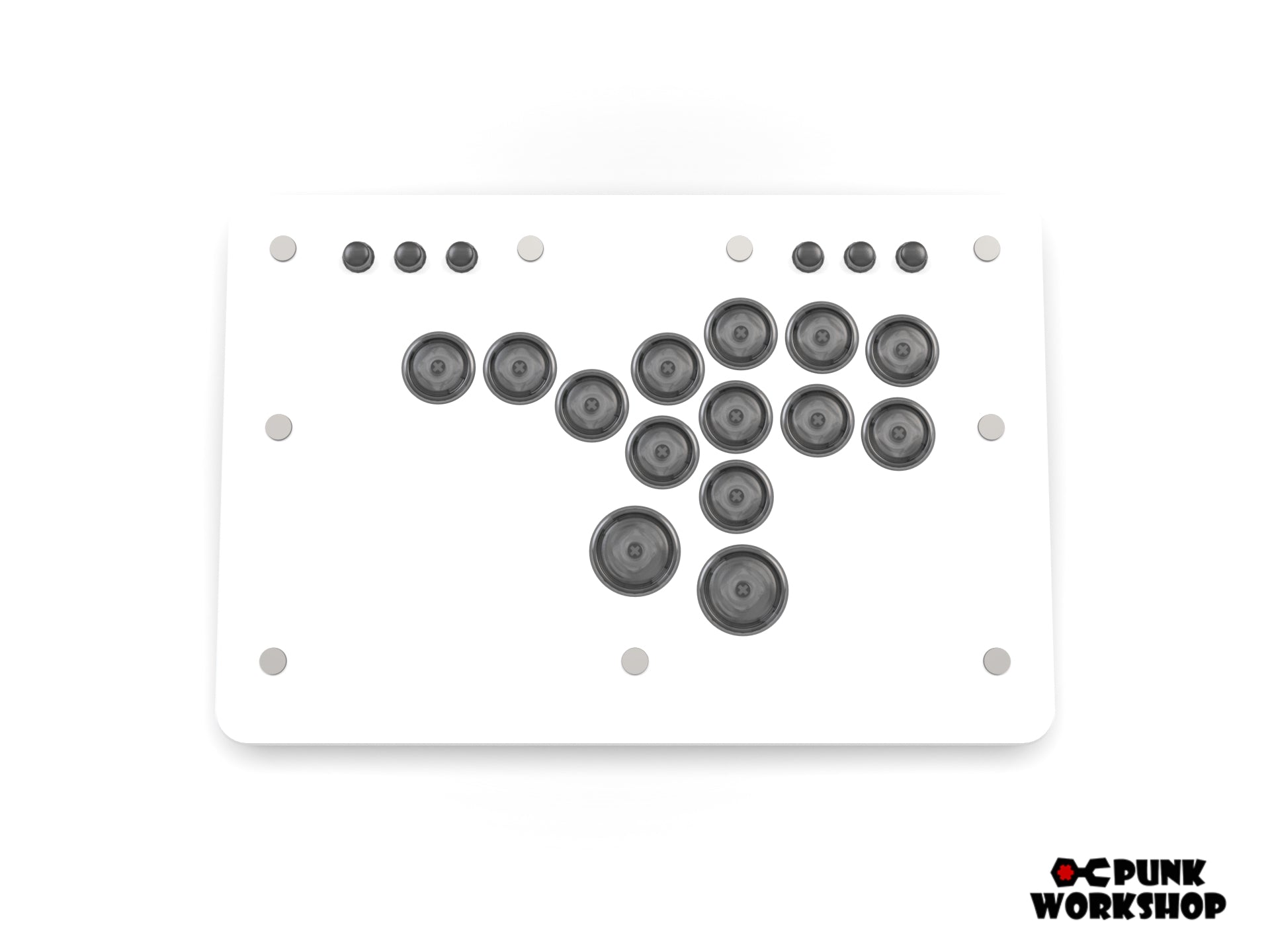 受注生産】MINI BOX レバーレスコントローラー (ボタンレイアウトA/C