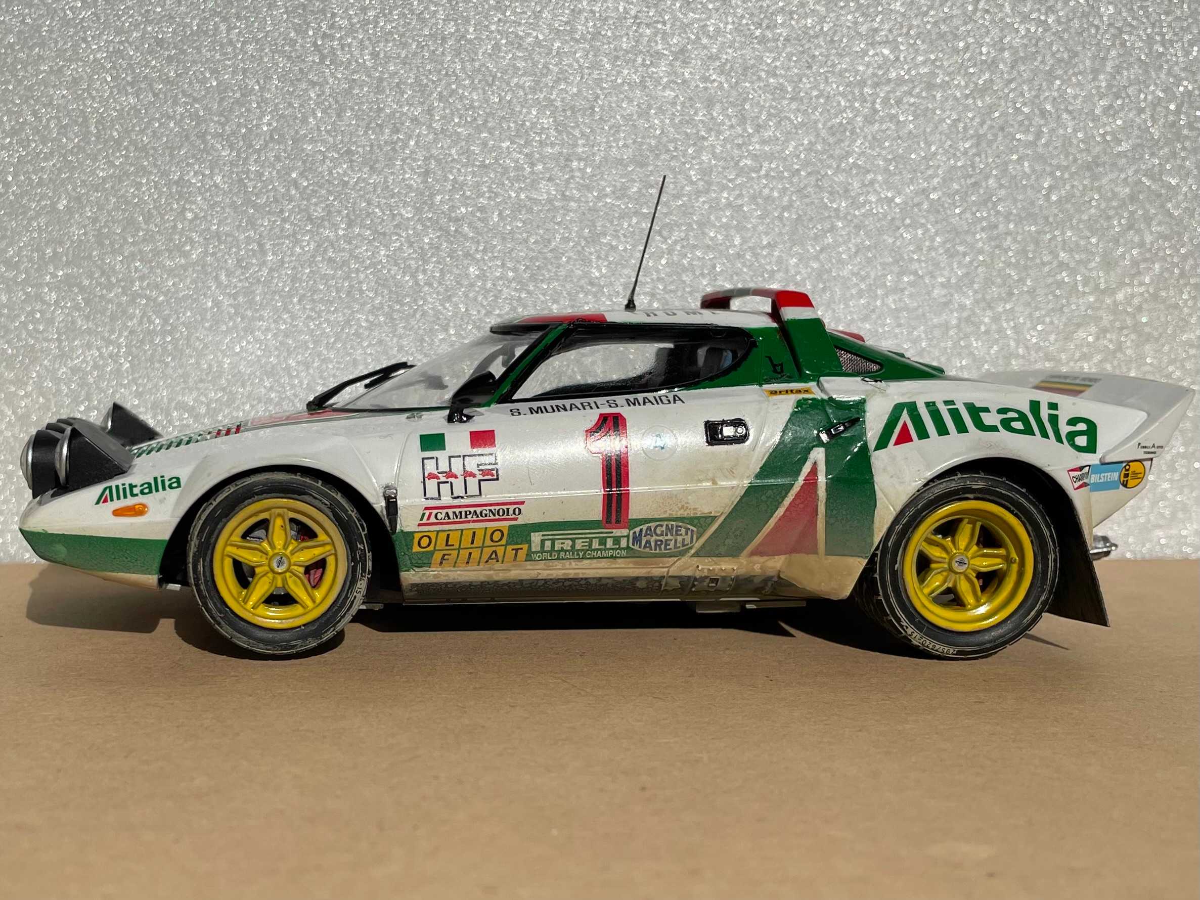 ハセガワ ランチア ストラトス HF '1977 モンテカルロ ラリー ウィナー