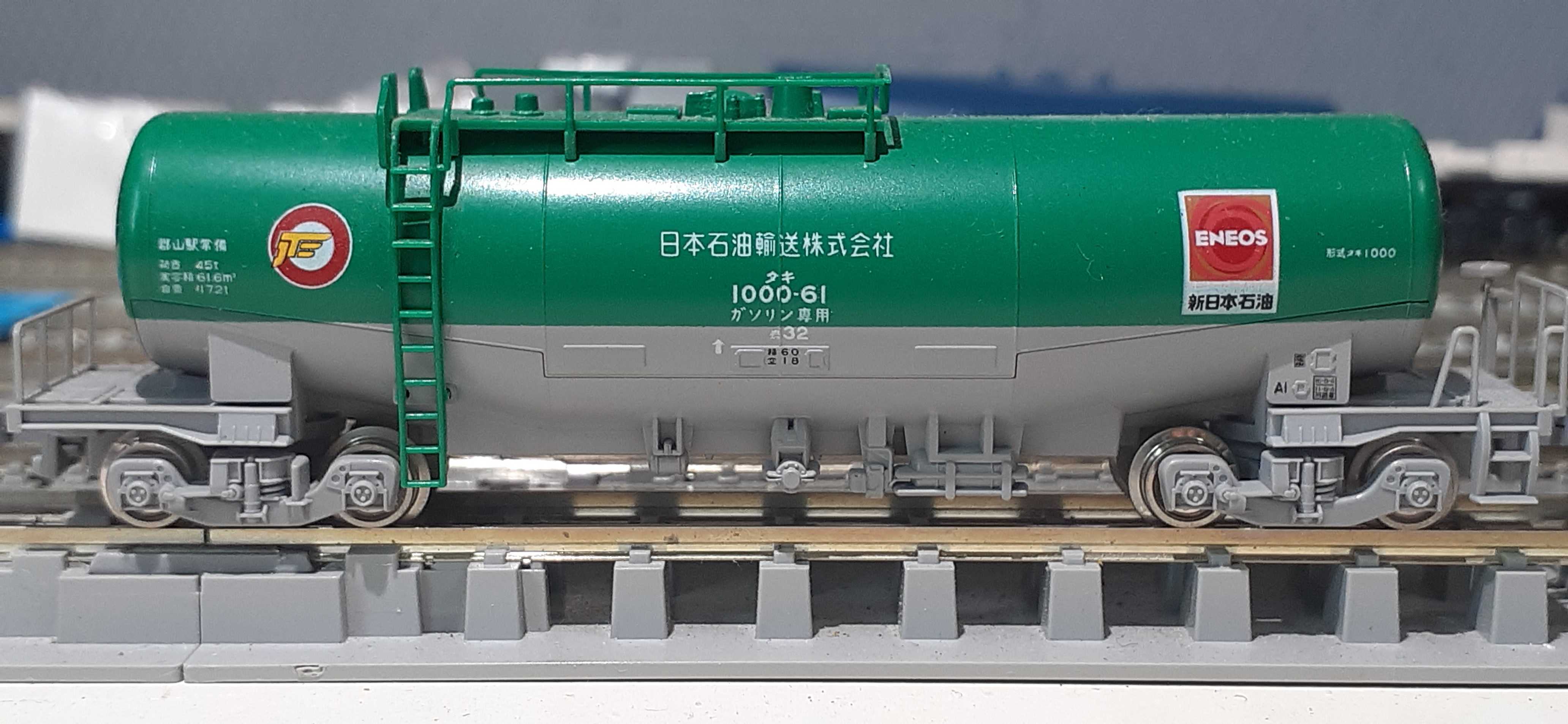 🔵 Kato 8037-3 ﾀｷ1000 日本石油輸送色 ENEOSﾏｰｸ 整備 - 竹ノ塚総合