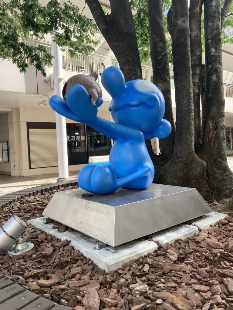 COIN PARKING DELIVERY」This is Mr. Shirai - パブリックアート散歩