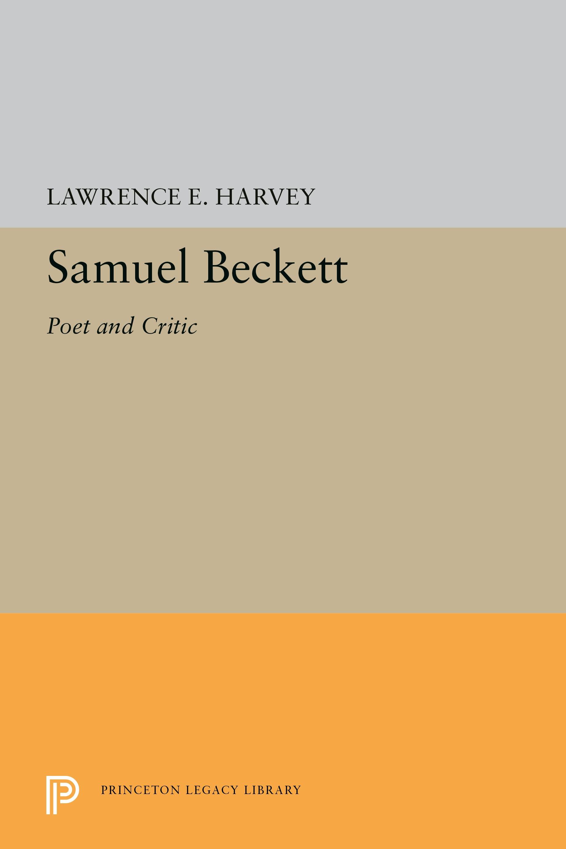 Samuel Beckett | Princeton University Press
