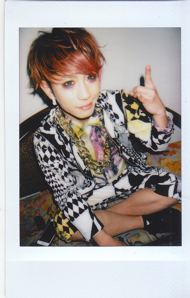 MASKED CAFE キズ 来夢さんポラロイド2種 キズ 来夢 MASKED 撮り下ろし