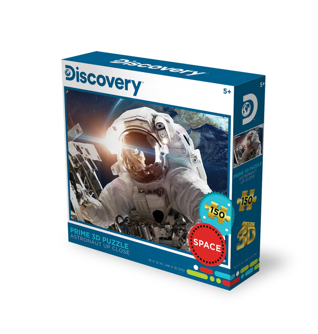 Puzzlr Astronaut Up Close Discovery 3D Jigsaw Puzzle 20849 150pc