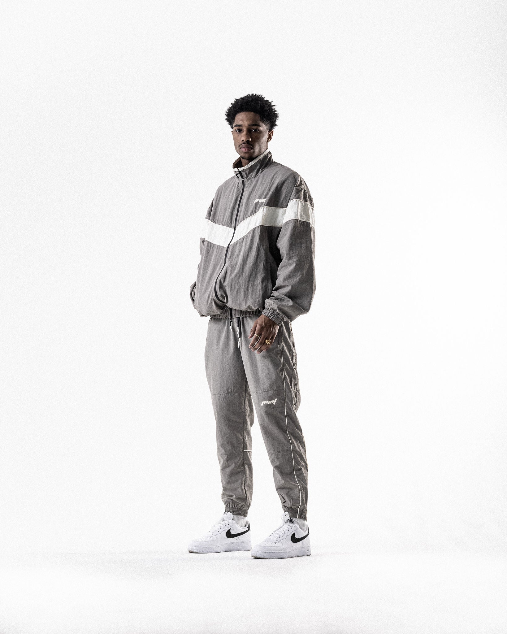 Pvot Athleisure Nylon Premium Jacket (Gray)