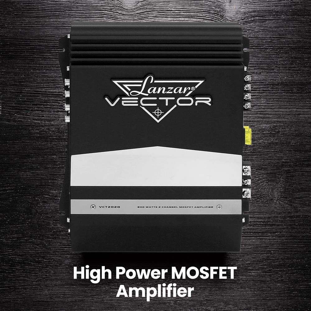 2-Channel Car Stereo Amplifier 36W High Power MOSFET Audio Sound