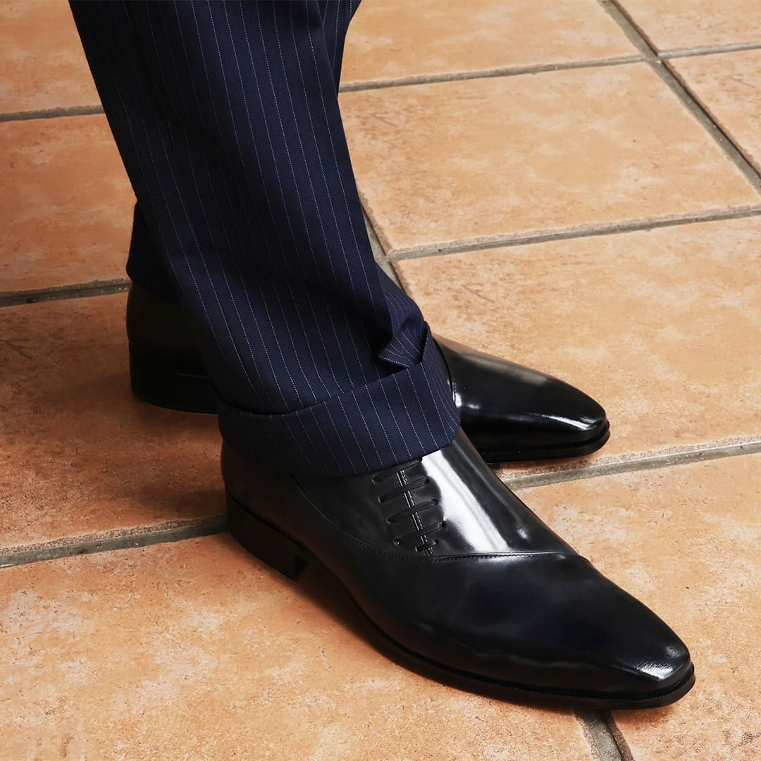 ペルフェット / Perfetto メンズ ドレスシューズ 6411pdbr レベルソ