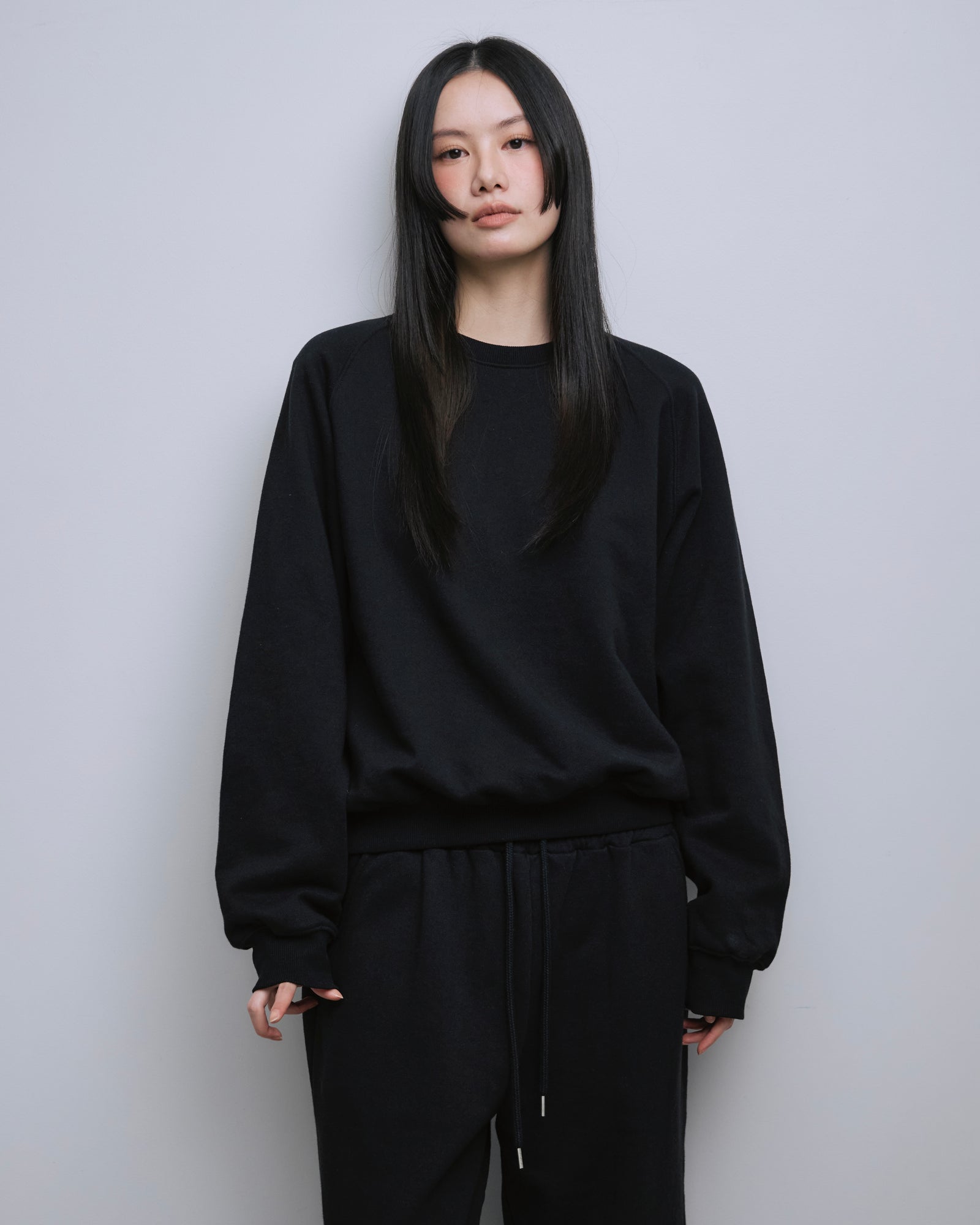 Sweat Pullover BLACK – QUWIL