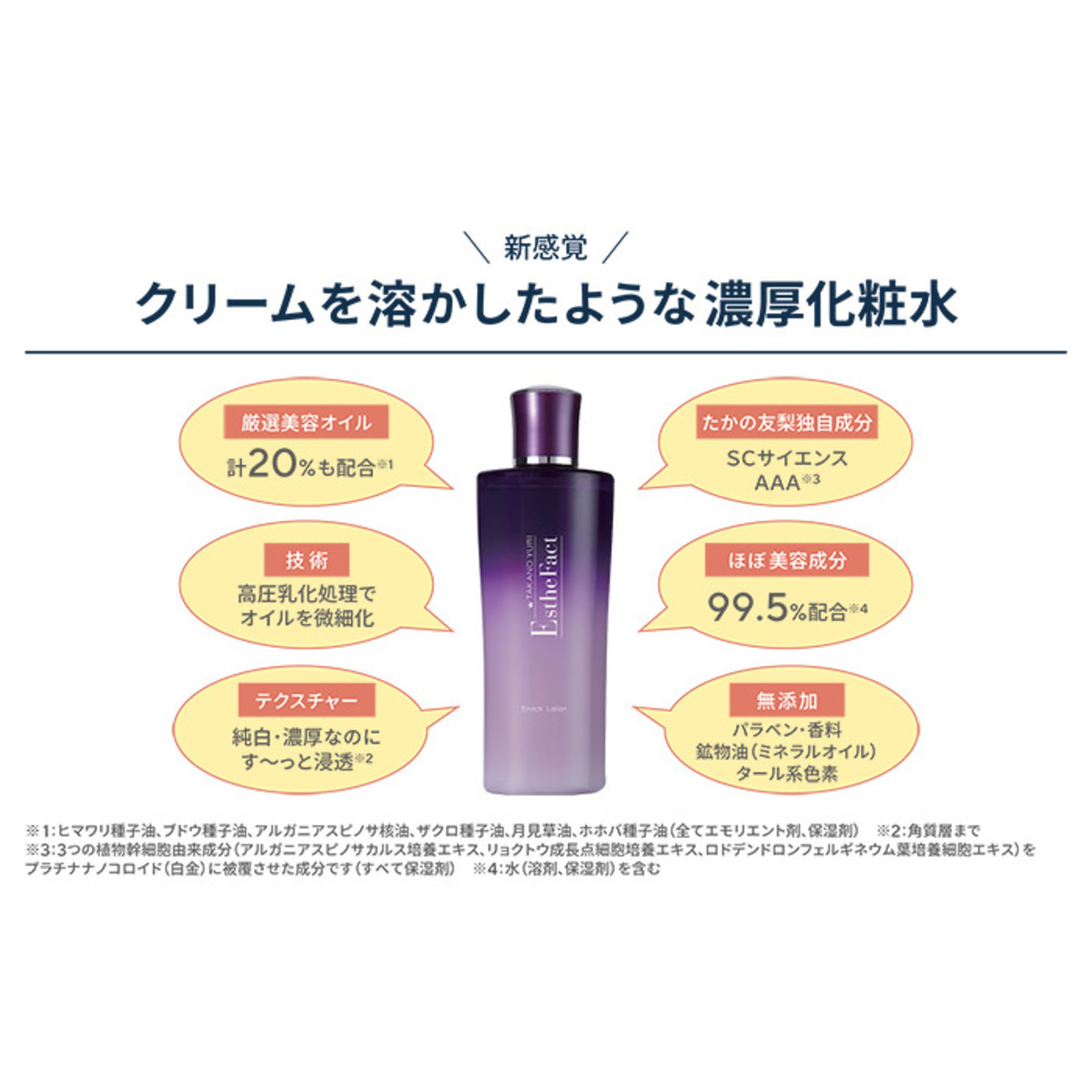 たかの友梨 エステファクトエンリッチローション2本セット たかの友梨