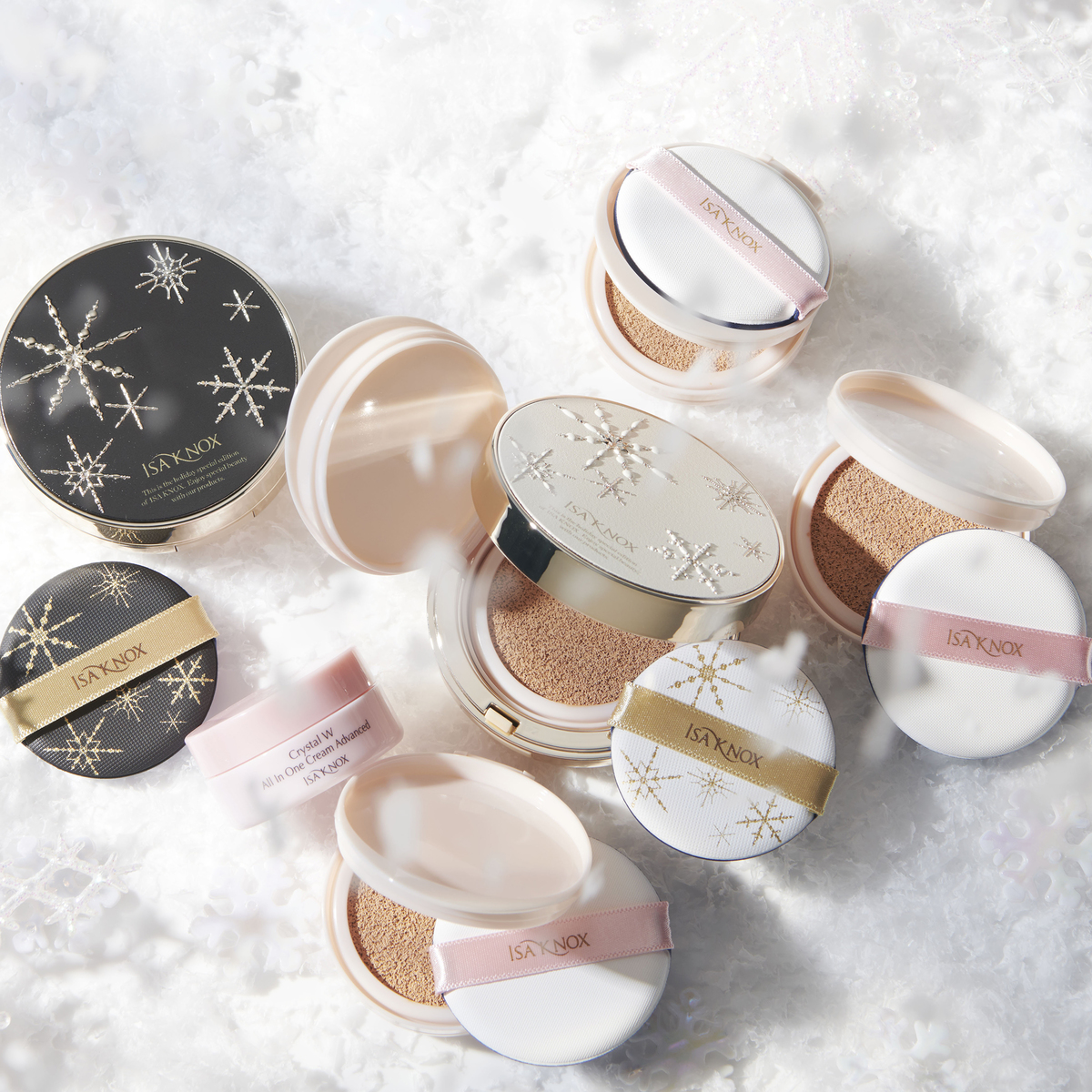 イザノックスパワーフィットクッションEXファンデーション ×4個 イザ