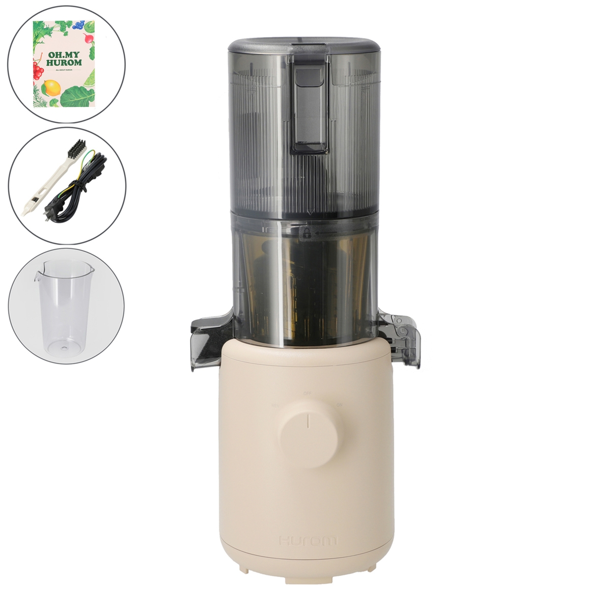 ヒューロム 手軽に始めるジュースライフ スロージューサ- HUROM