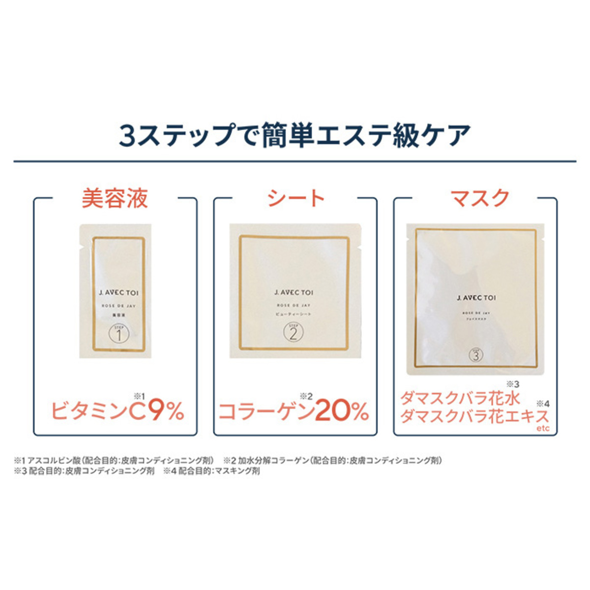 J.avec toi トリートメントローションパベルIII3本特別セット ジェイ