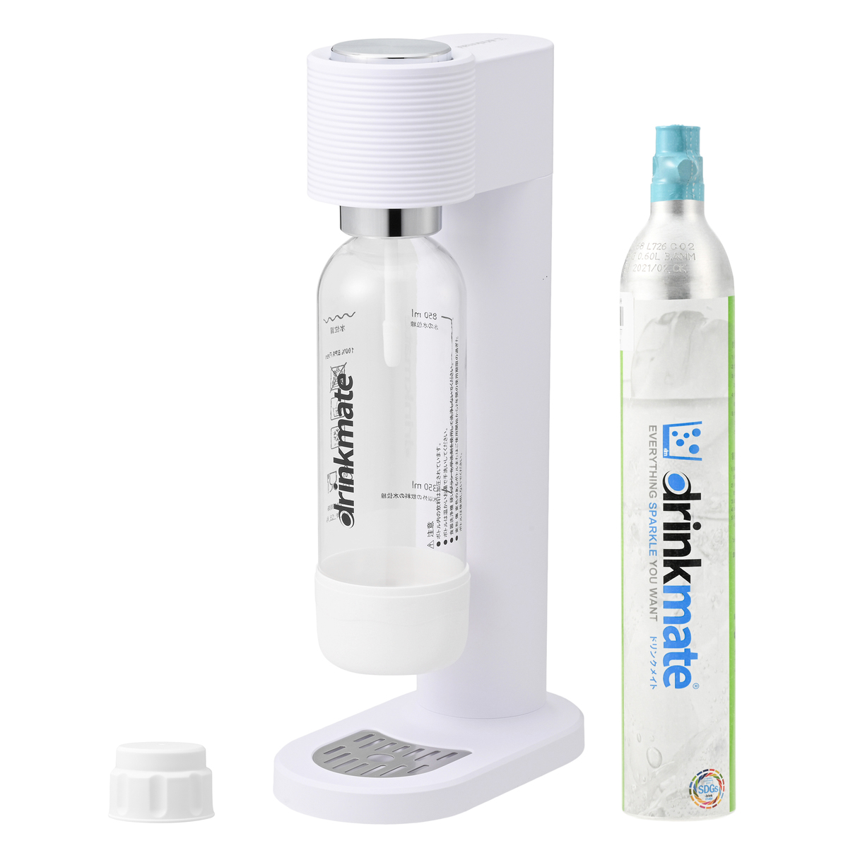 ドリンクメイト 強炭酸水メーカー シリーズ580 60Lガスセット ドリンク