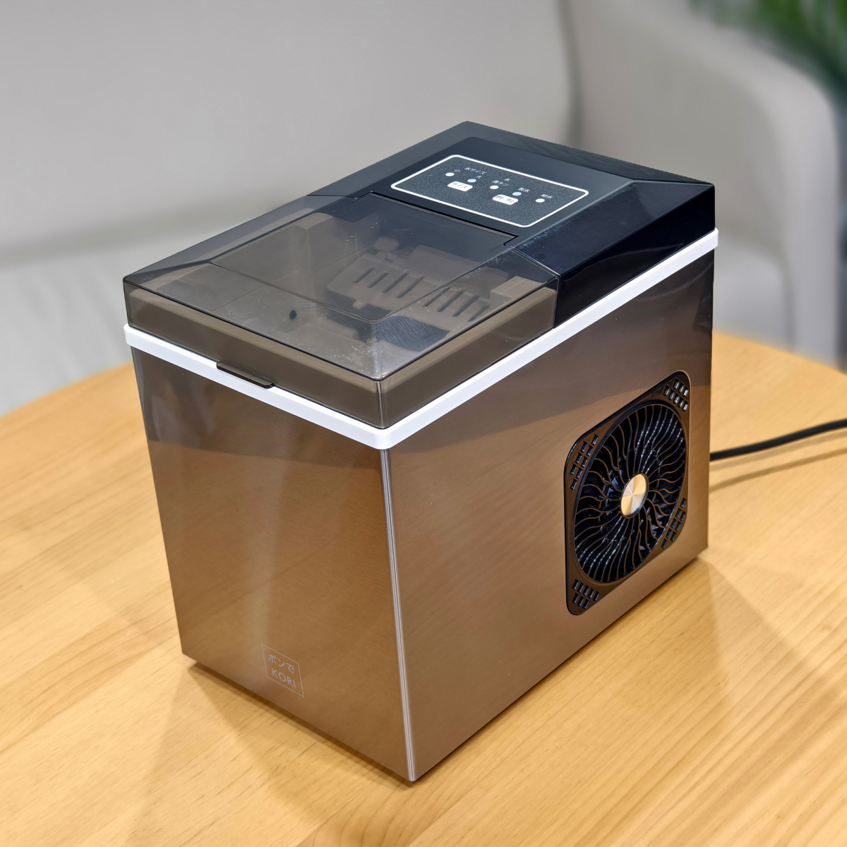 家庭用高速製氷機 自動洗浄機能付き - QVC.jp