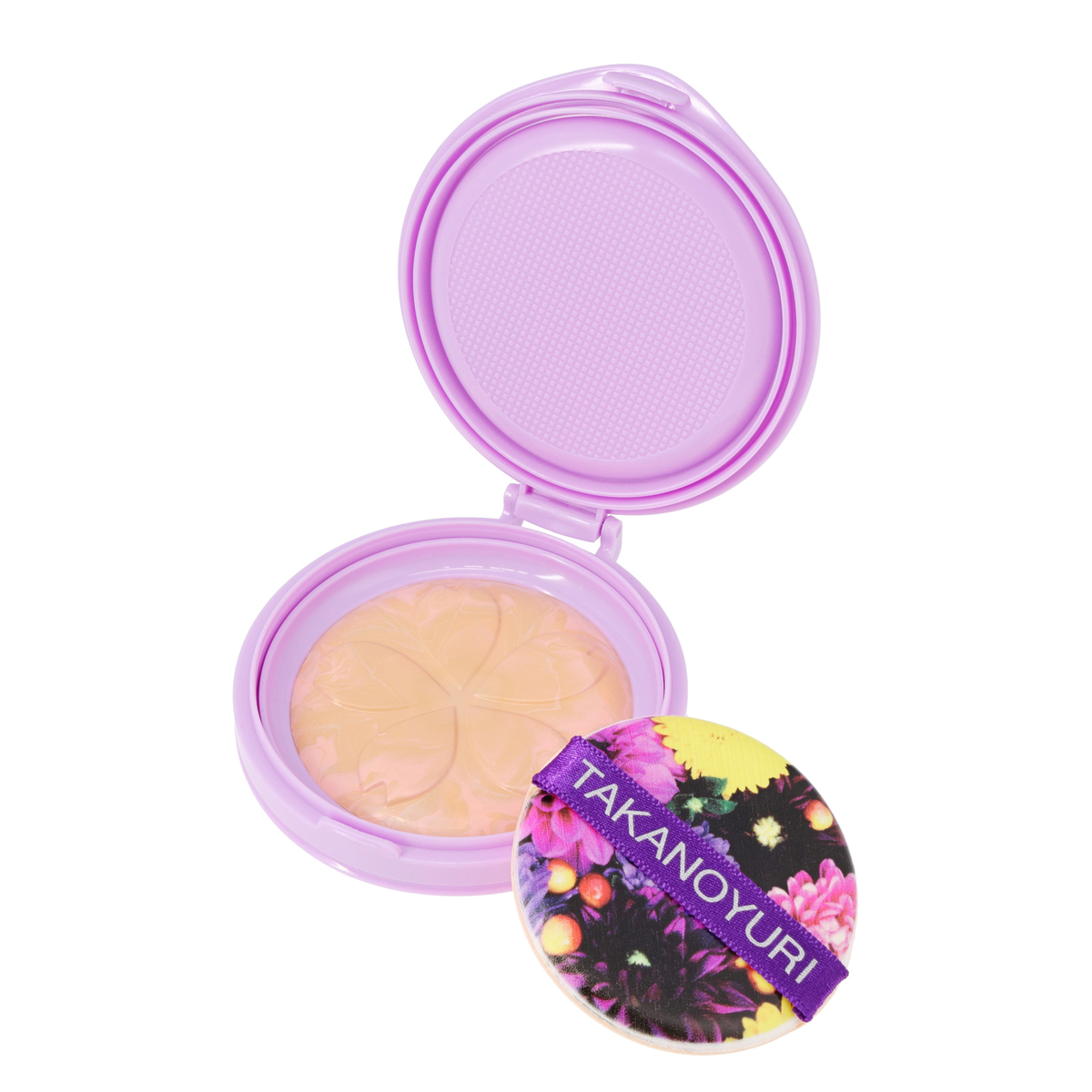 たかの友梨エステファクト フラワーパクトケース＋レフィル2個 たかの