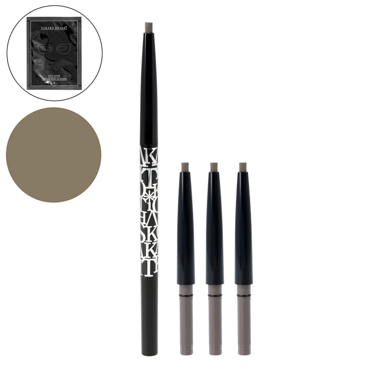 大橋タカコパウダースリムアイブロウEX＋リフィル3本+P付セット 大橋