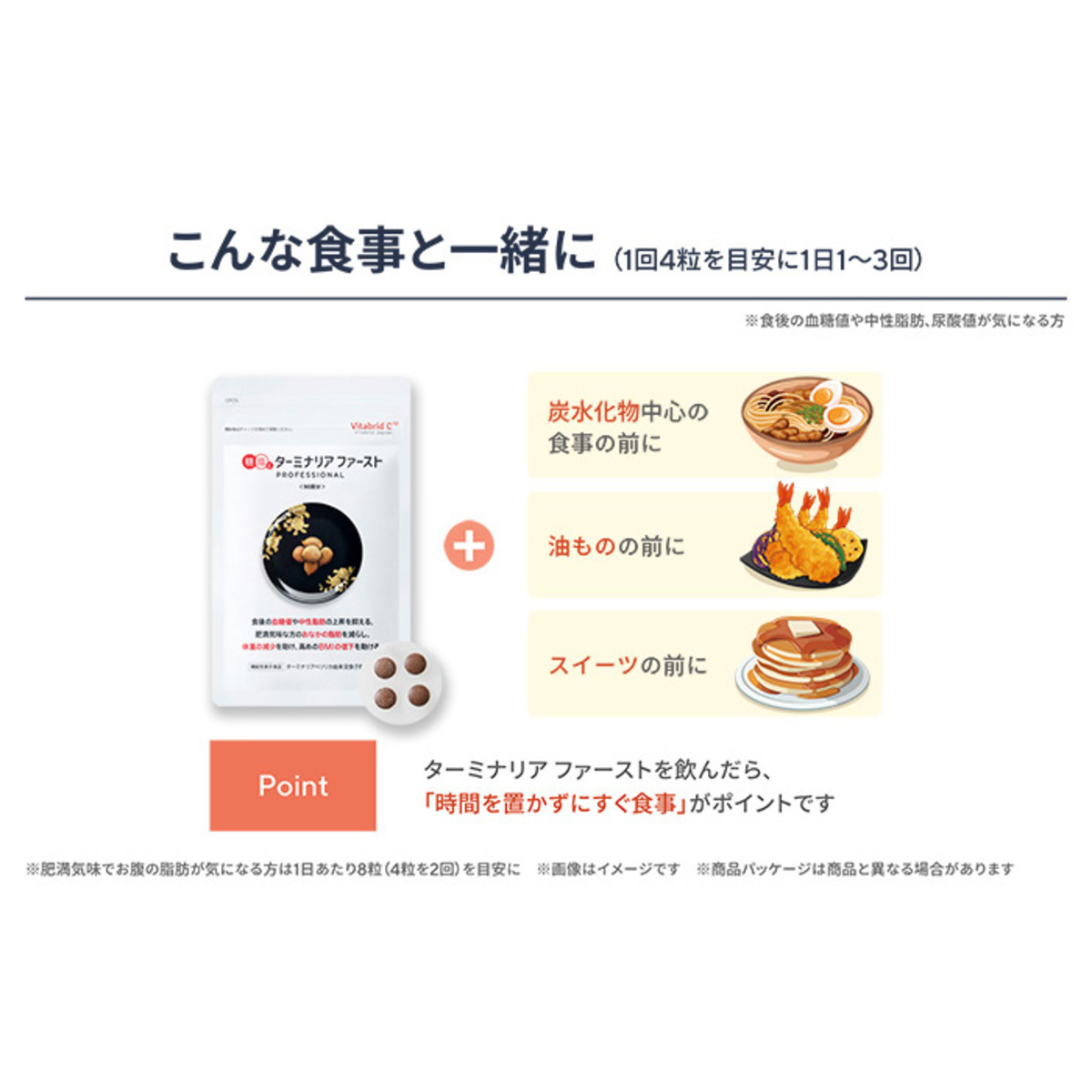 ターミナリアファーストプロフェッショナル4[360粒]+サプリケース