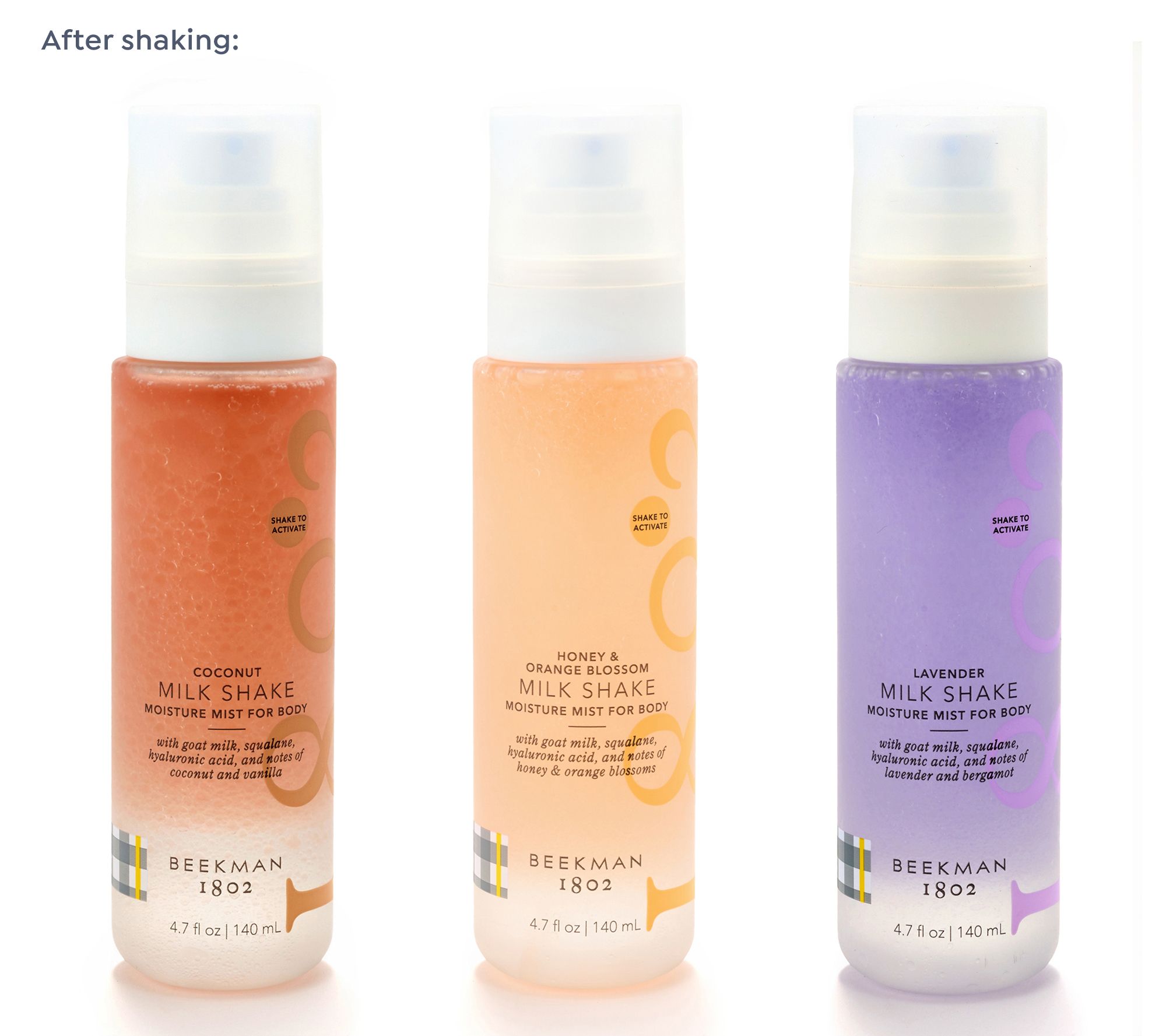 Beekman 1802 Moisturizing Milk Shake Biphase Body Mist - QVC.com