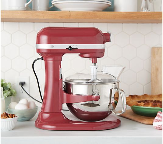KitchenAid Pro 600 6-qt Bowl Lift Stand Mixer with Flex Edge - QVC.com